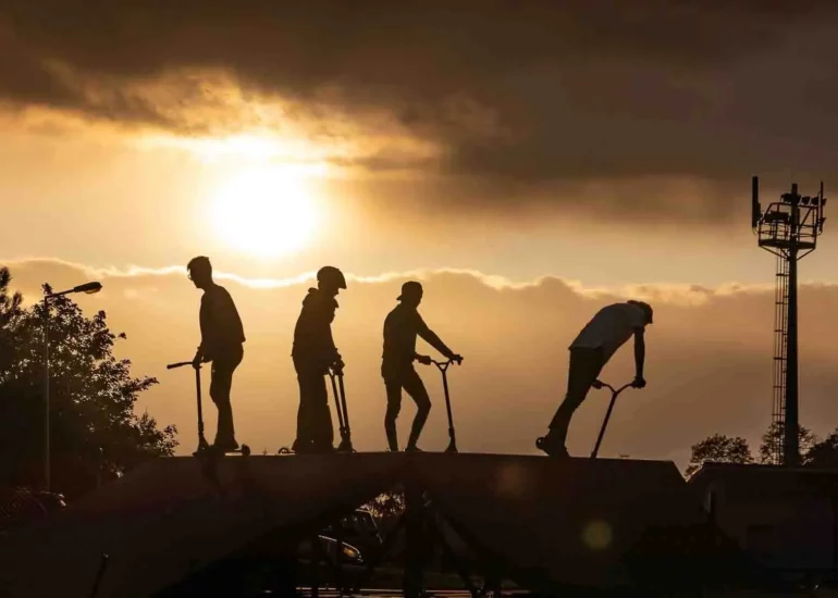 photographie de rue en contre jour